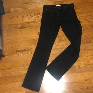 Gap boot cut black denim